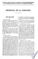 Mémorial de la librairie française, 2