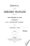 Memorial de la librairie francaise