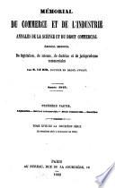 Mémorial du commerce et de l'industrie
