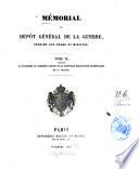 Mémorial du Dépôt Général de la Guerre