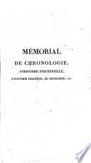 Mémorial portatif de chronologie, d'histoire industrielle, d'économie politique, de biographie, etc