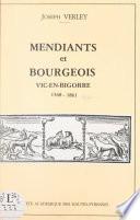 Mendiants et bourgeois à l'hôpital de Vic-en-Bigorre (1568-1861)