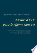Menus d'été pour le régime sans sel