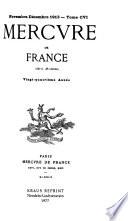 Mercure de France