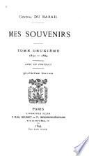Mes souvenirs: 1851-1864