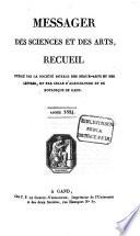 Messager des sciences et des arts