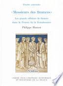 « Messieurs des finances »