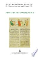 Mesure et histoire médiévale