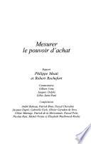 Mesurer le pouvoir d'achat