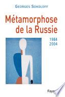 Métamorphose de la Russie