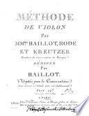 Méthode de Violon