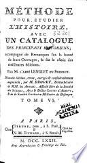 Méthode pour étudier l'histoire