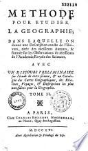 Méthode pour étudier la géographie
