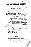 Méthode pratique pour apprendré facilement l'anglais oú Grammaire anglaise de Siret