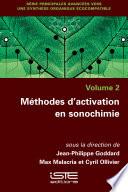 Méthodes d’activation en sonochimie