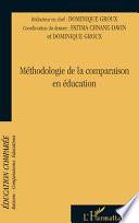 Méthodologie de la comparaison en éducation