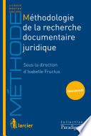 Méthodologie de la recherche documentaire juridique