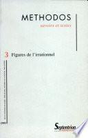 Methodos, n°3/2003 : Figures de l'irrationnel