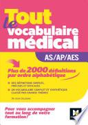 Métiers de la santé - Guide AS/AP/AES - Vocabulaire médical