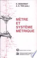 Mètre et système métrique