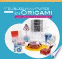Meubles miniatures