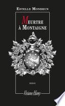Meurtre à Montaigne