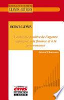 Michael C. Jensen - La théorie positive de l’agence appliquée à la finance et à la gouvernance