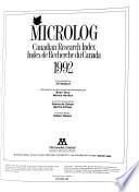 Microlog, Canadian Research Index