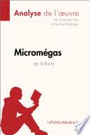 Micromégas de Voltaire (Analyse de l'oeuvre)