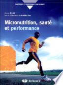 Micronutrition, santé et performance