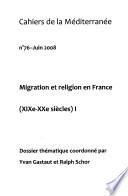 Migration et religion en France
