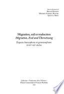 Migration, Exil und Übersetzung