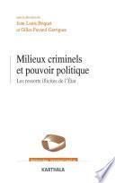 Milieux criminels et pouvoirs politiques