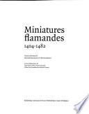 Miniatures flamandes, 1404-1482