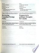 Minutes of Proceedings and Evidence of the Special Joint Committee on Reviewing Canadian Foreign Policy