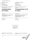 Minutes of Proceedings and Evidence of the Standing Committee on Communications and Culture