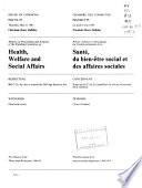 Minutes of Proceedings and Evidence of the Standing Committee on Health, Welfare and Social Affairs