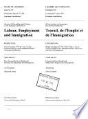 Minutes of Proceedings and Evidence of the Standing Committee on Labour, Employment and Immigration