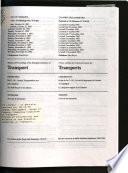 Minutes of Proceedings and Evidence of the Standing Committee on Transport