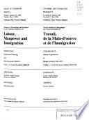 Minutes of Proceedings and Evidence - Standing Committee on Labour, Manpower and Immigration