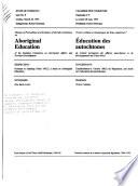 Minutes of Proceedings of the Sub-Committee on Aboriginal Education of the Standing Committee on Aboriginal Affairs and Northern Development