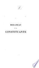 Mirabeau et la constituante