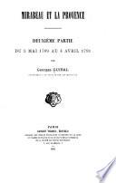 Mirabeau et la Provence
