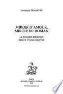 Miroir d'amour, miroir du roman