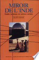 Miroir de l’Inde. Études indiennes en sciences sociales.