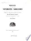 Miroir des Notabilites Nobiliaires