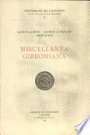 Miscellanea gibboniana