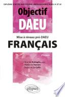 Mise à niveau pré-DAEU Français