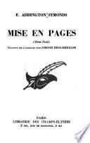 Mise en pages