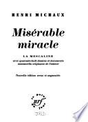 Misérable miracle